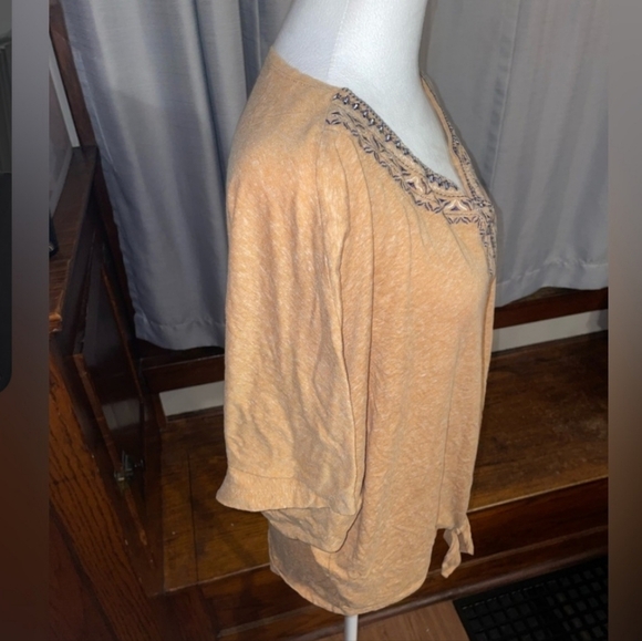 Democracy Bohemian Blouse Women’s XL - Picture 3 of 5